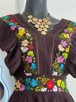 VESTIDO GRETA CAFE T-UNITALLA - Imagen 3