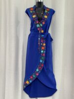VESTIDO ANTONELA AZUL REY T-G - Imagen 3