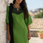 VESTIDO ROBI VERDE T-M