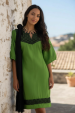 VESTIDO ROBI VERDE T-M