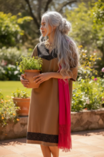 VESTIDO ROBI CAFE T-EXG