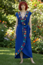 VESTIDO ANTONELA AZUL REY T-G