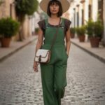 OVEROL TELAR VERDE T-UNITALLA