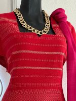 VESTIDO DE TELAR LONDRA ROJO T-EXG - Imagen 3