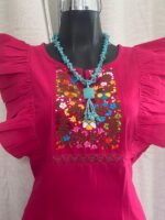 VESTIDO AMERI ROSA T-UNITALLA - Imagen 3