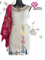 VESTIDO YOSIJANI NATURAL T-UNITALLA