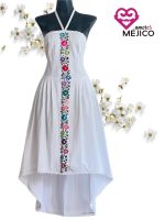 VESTIDO ROMA BLANCO T-UNITALLA - Imagen 2
