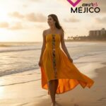 VESTIDO ROMA AMARILLO T-UNITALLA