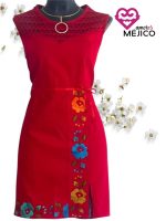VESTIDO YOSIJANI ROJO T-UNITALLA - Imagen 2