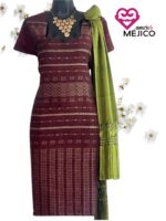 VESTIDO DE TELAR LONDRA ROSA T-EXG - Imagen 2