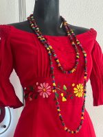 VESTIDO ILSE ROJO T-UNITALLA - Imagen 3