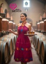 VESTIDO GENIT ROSA T-UNITALLA