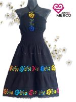VESTIDO GENIT NEGRO T-UNITALLA - Imagen 2