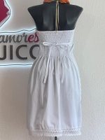 VESTIDO SINAHI BLANCO T-UNITALLA - Imagen 4