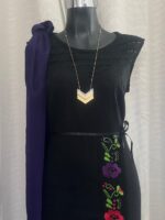 VESTIDO YOSIJANI NEGRO T-UNITALLA - Imagen 3