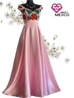 VESTIDO NICTE ROSA T-M - Imagen 2