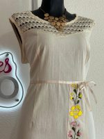 VESTIDO YOSIJANI NATURAL T-UNITALLA - Imagen 2