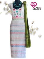VESTIDO LYANA BLANCO T-UNITALLA