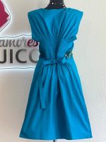 VESTIDO NASHIELY CORTO AZUL T-UNITALLA - Imagen 3