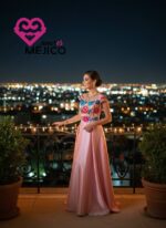 VESTIDO NICTE ROSA T-M