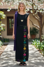 VESTIDO YOSIJANI NEGRO T-UNITALLA