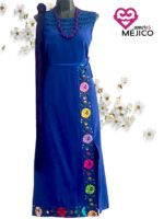 VESTIDO YOSIJANI AZUL REY T-UNITALLA - Imagen 2