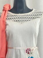 VESTIDO YOSIJANI NATURAL T-UNITALLA - Imagen 3