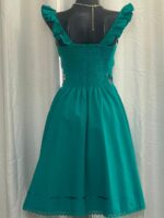 VESTIDO XIGUEL VERDE TURQUESA T-UNITALLA - Imagen 4