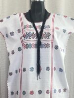 HUIPIL AMUZGO BLANCO T-M/G - Imagen 3
