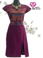 VESTIDO YAZARET MAGENTA T-UNITALLA
