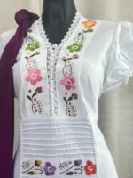VESTIDO CAMIL BLANCO T-UNITALLA - Imagen 2