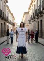 HUIPIL AMUZGO BLANCO T-M/G
