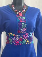 VESTIDO MARITEA AZUL REY T-UNITALLA - Imagen 2