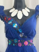 VESTIDO XIGUEL AZUL REY T-UNITALLA - Imagen 3