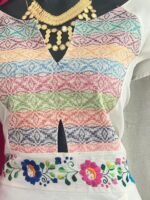 VESTIDO YAZARET NATURAL T-UNITALLA - Imagen 3