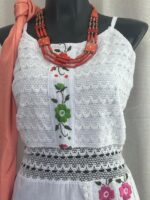 VESTIDO MYNDY BLANCO T-UNITALLA - Imagen 3
