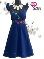 VESTIDO XIGUEL AZUL REY T-UNITALLA - Imagen 2