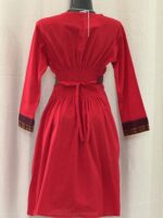 VESTIDO TABATA ROJO T-UNITALLA - Imagen 4