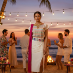 VESTIDO YAZARET NATURAL T-UNITALLA