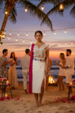 VESTIDO YAZARET NATURAL T-UNITALLA