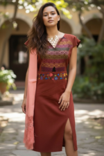 VESTIDO YAZARET SHEDRON T-UNITALLA