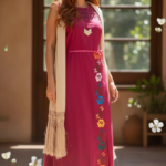 VESTIDO YOSIJANI ROSA MEXICANO T-UNITALLA