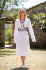 VESTIDO MARITEA BLANCO T-UNITALLA