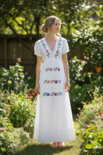 VESTIDO CAMIL BLANCO T-UNITALLA