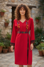 VESTIDO TABATA ROJO T-UNITALLA