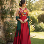 VESTIDO NORA ROJO T.G