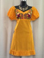 VESTIDO DAYAMI AMARILLO UNITALLA - Imagen 3