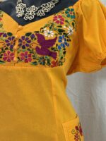 VESTIDO DAYAMI AMARILLO UNITALLA - Imagen 2