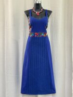 VESTIDO NOCHEBUENA AZUL REY UNITALLA - Imagen 3