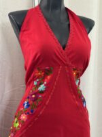 VESTIDO LAVIÑA ROJO UNITALLA - Imagen 2
